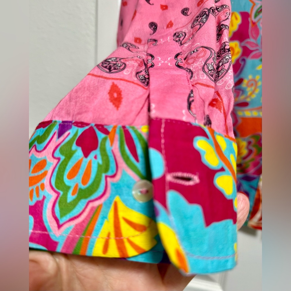 Sigrid Olsen Multicolor Button Down Shirt - Picture 5 of 11